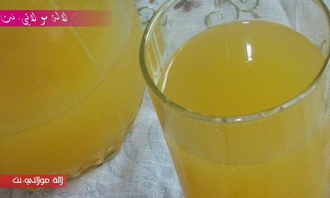 عصير بالحامض الليمون والبرتقال رائع ومنعش