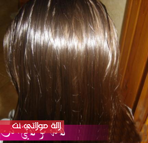 وصفة تعطي لمعان خصوصاً للشعر الغامق اللون