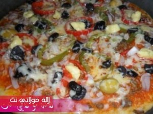 بيتزا سهلة وسريعة بالصور5