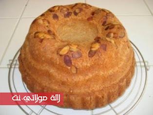 كيكة الخبز بالزبيب سهلة وصحية 4