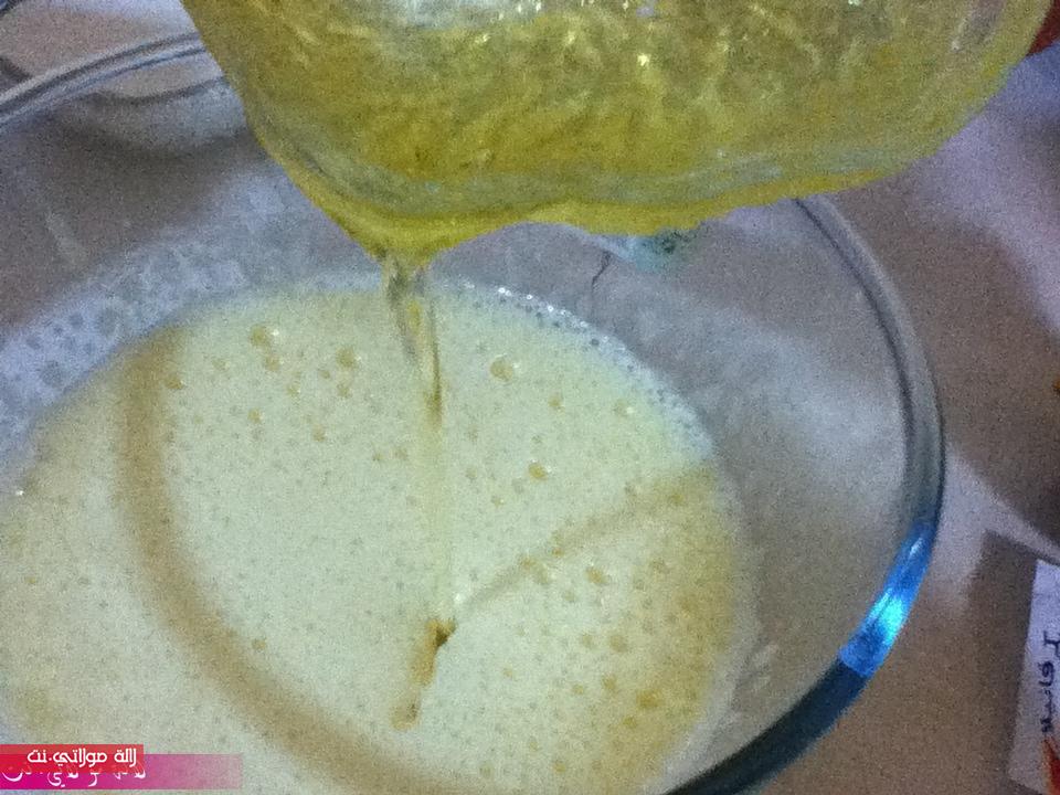 كيكة باللبن ودانيت