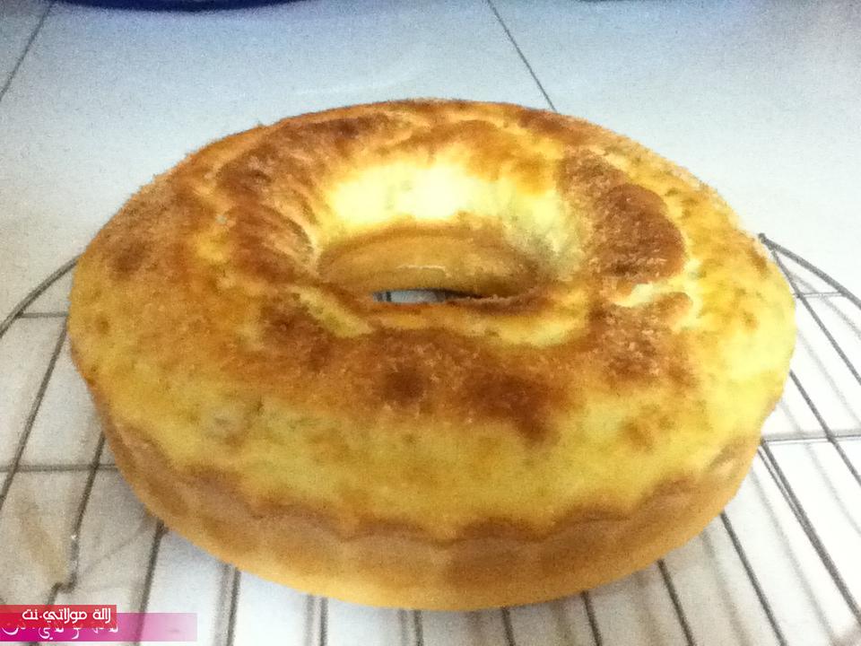 كيكة باللبن ودانيت