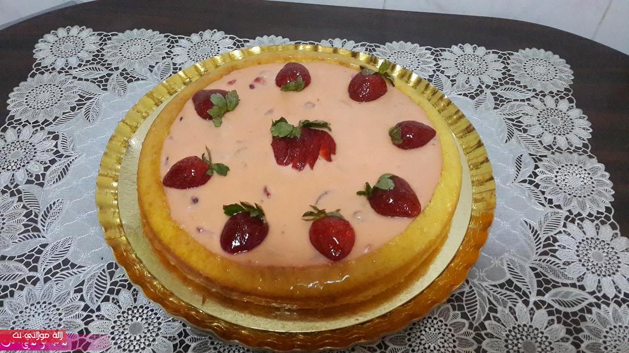 بالصور تحضير الطورطة المحشوة بالفريز