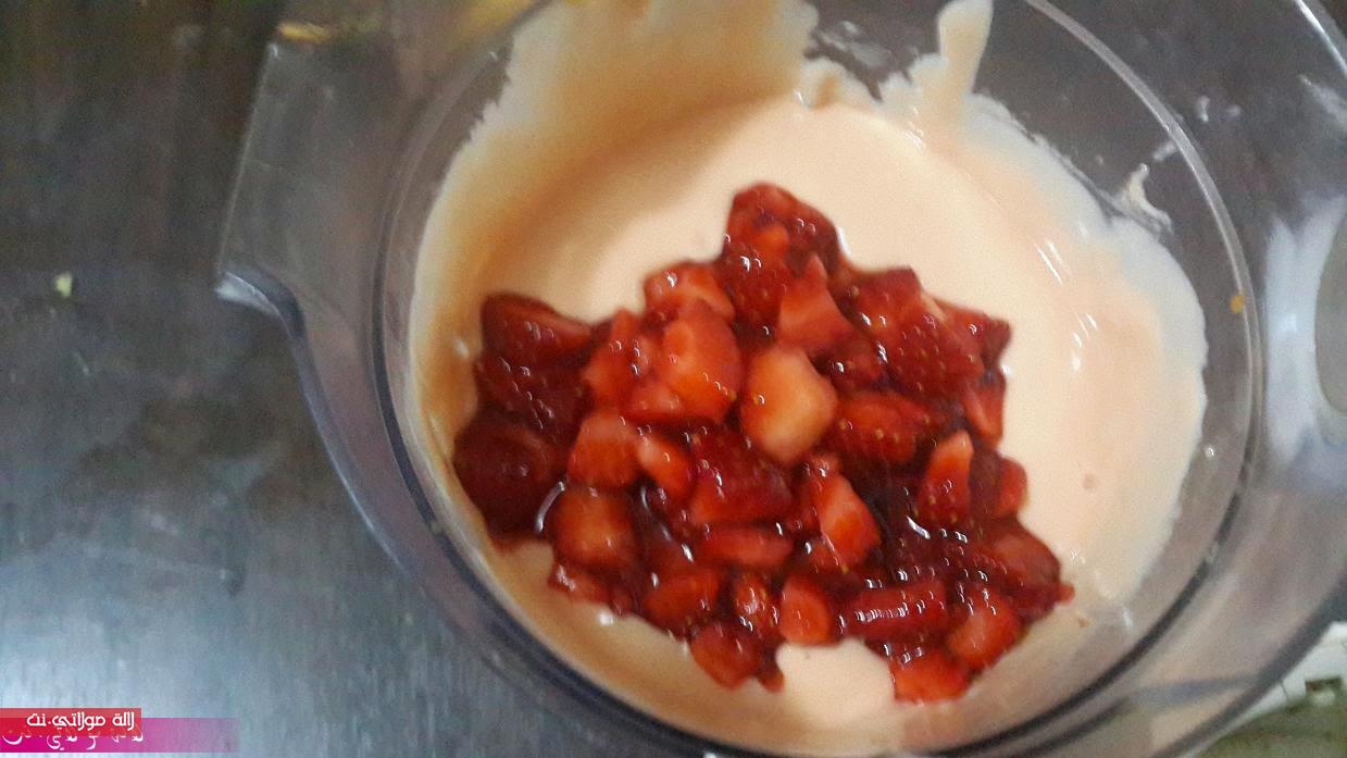 بالصور تحضير الطورطة المحشوة بالفريز