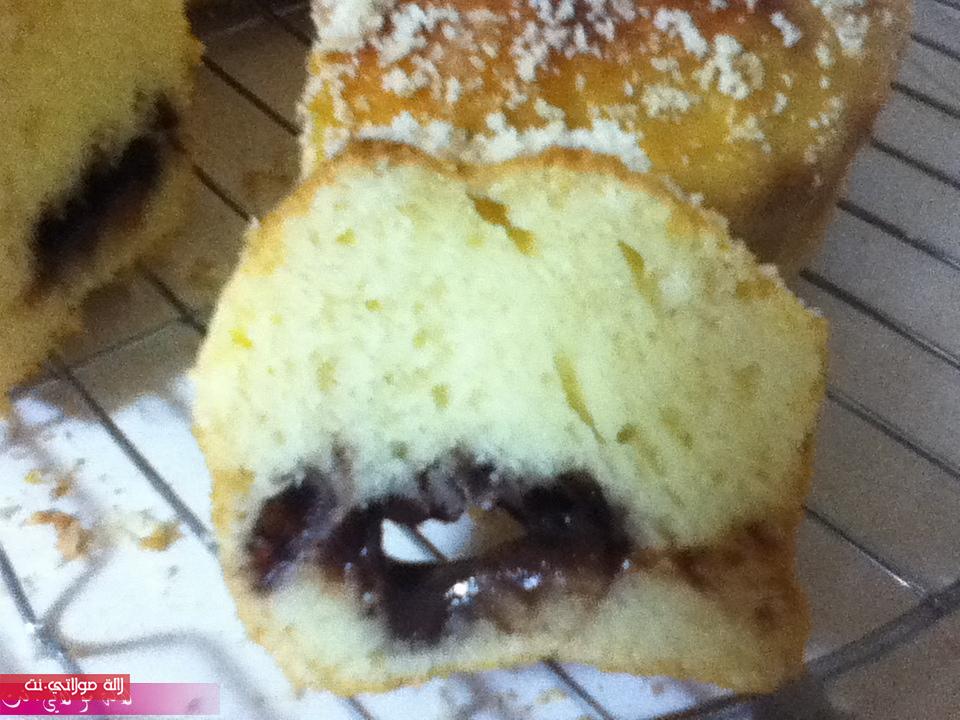 كيكة باللبن ودانيت