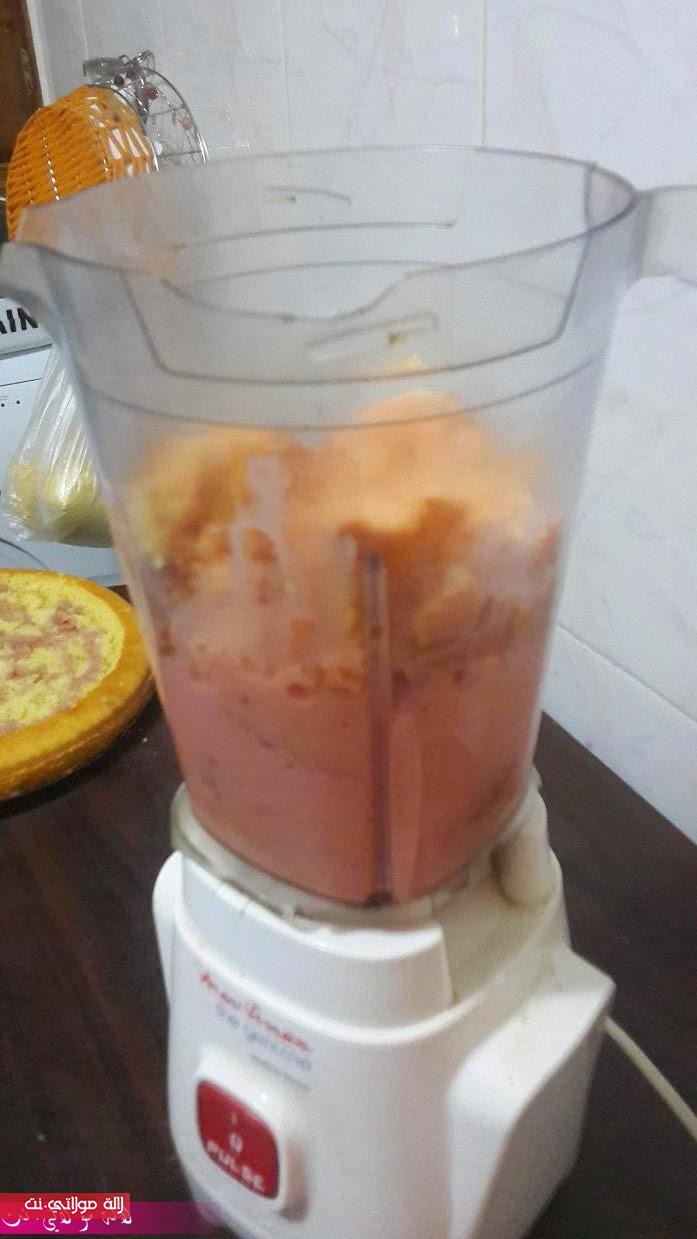 بالصور تحضير الطورطة المحشوة بالفريز