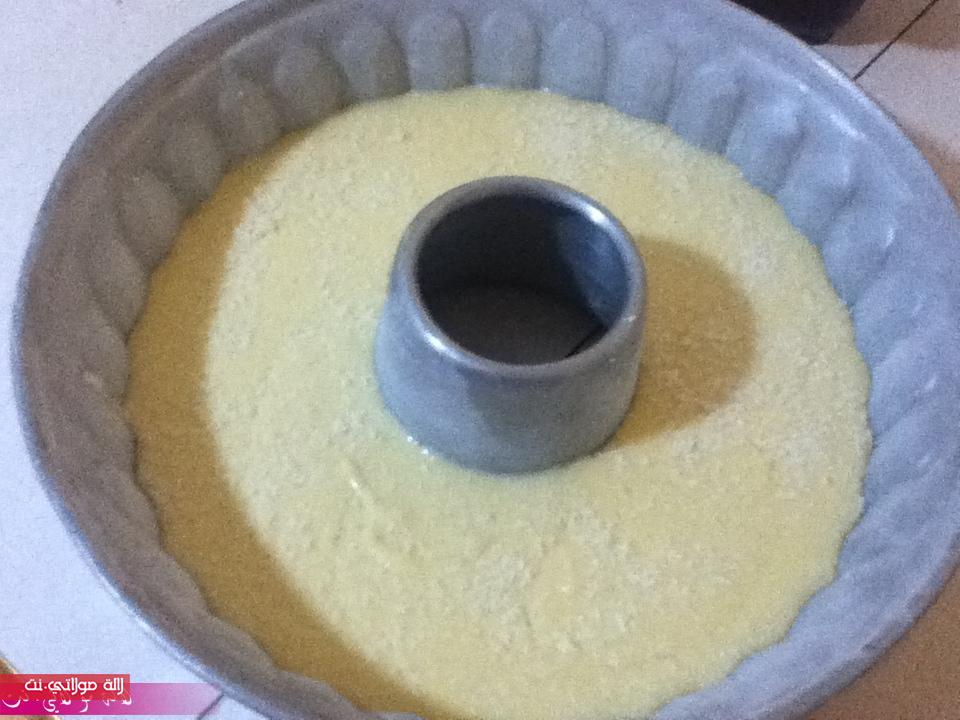 كيكة باللبن ودانيت