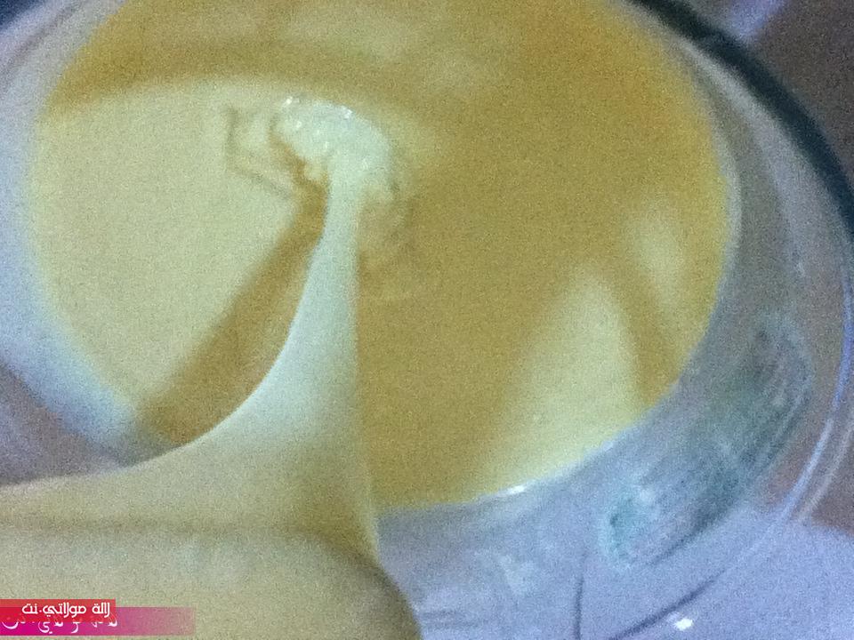 كيكة باللبن ودانيت