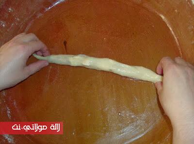 شنيك بالتفاح بالمراحل المصورة 9