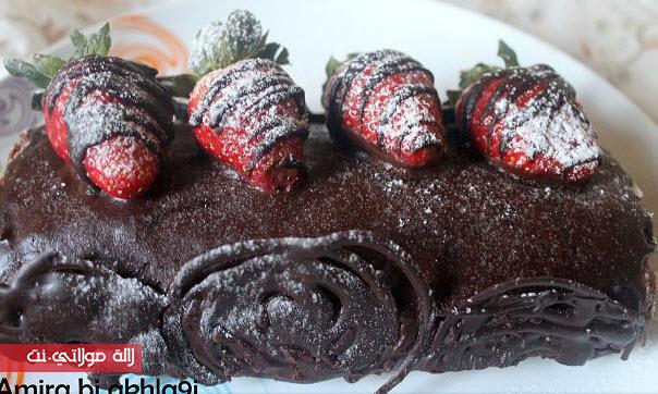 كيك رولي ساهل بالفريز8