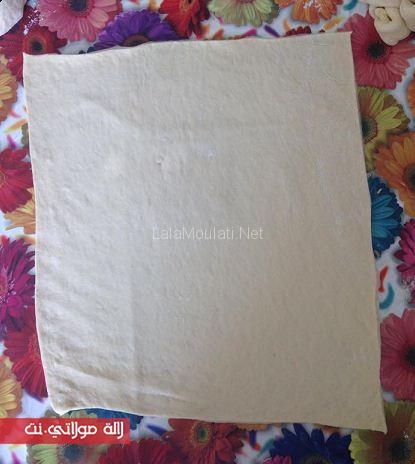 شنيك و كرواصة بعجينة العشر دقائق بالصور