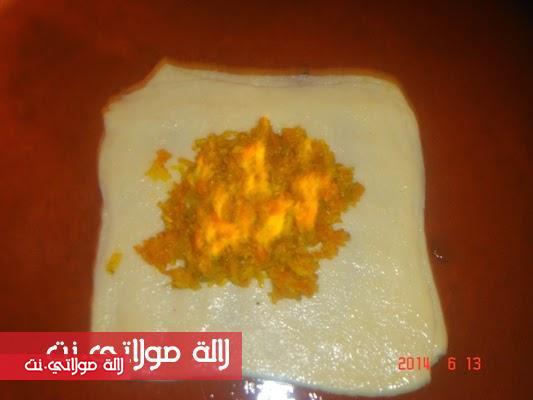 مسمن ساهل ورائع معمر بالكفتة بالمراحل والصور