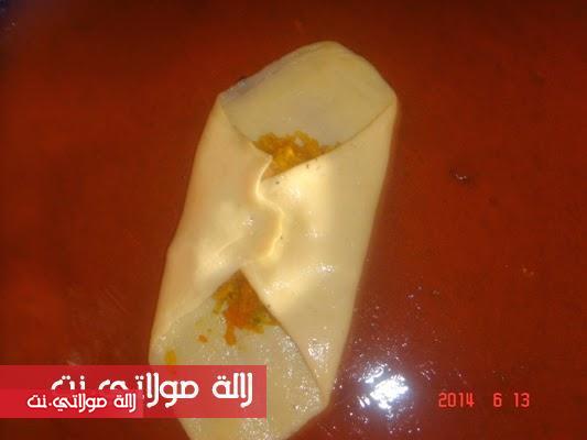 مسمن ساهل ورائع معمر بالكفتة بالمراحل والصور