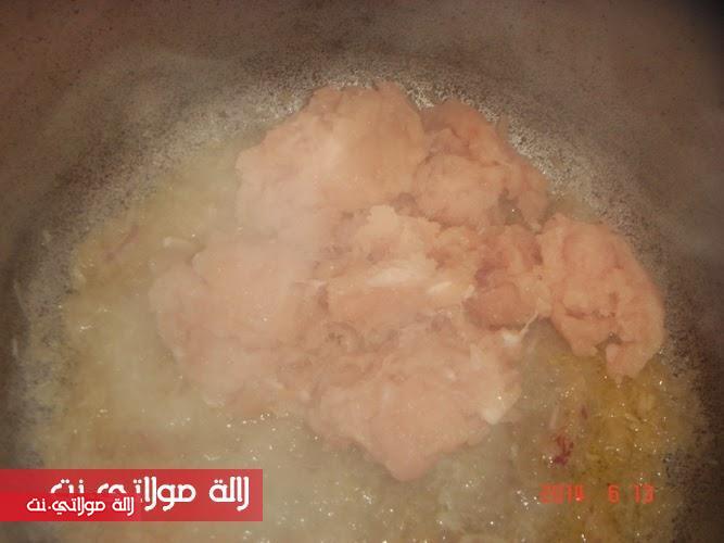 مسمن ساهل ورائع معمر بالكفتة بالمراحل والصور