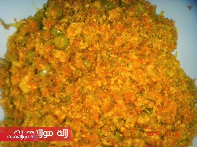 مسمن ساهل ورائع معمر بالكفتة بالمراحل والصور