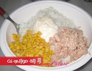 2-سلطة-بالأرز