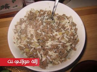 الفلفلة ومطيشة معمرين بالكفتة والروز بالخطوات المصورة2