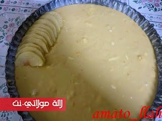  أسهل كيكة بالتفاح بالصور