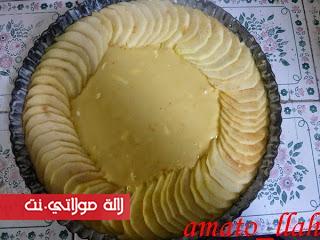  أسهل كيكة بالتفاح بالصور