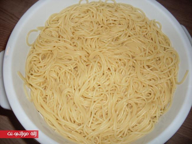 سباكيتي-بالخضار-الطون-7