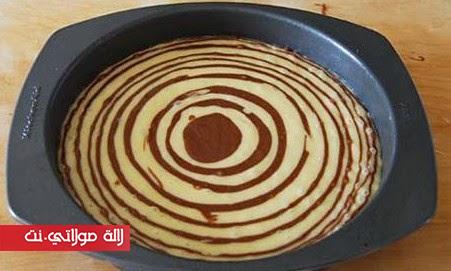 طريقة-تحضير-الكيكة-الرخامية-أو-المخططة-4