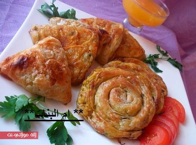 مقادير وطريقة عجين بريوات ومحينشات مالحين بعجينة المسمن