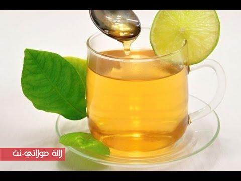 الماء مع الليمون الحامض والعسل