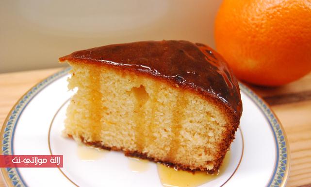كعكة بالبرتقال لذيذة وسهلة