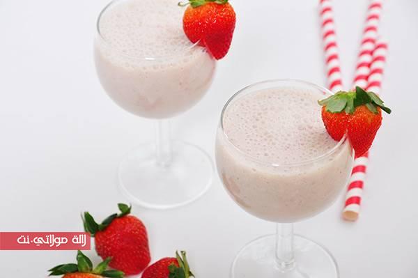 طريقة تحضير كوكتيل الفراولة