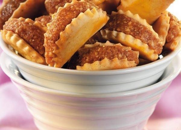 طريقة تحضير بسكويت محشو بالفول السوداني