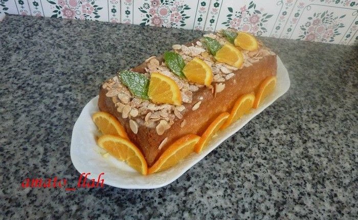 طريقة تحضير كيكة معلكة بالليمونة مسلوقة