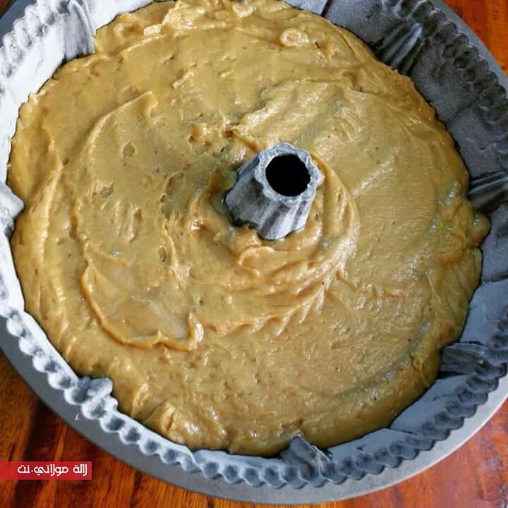 كيكة القهوة بالكراميل