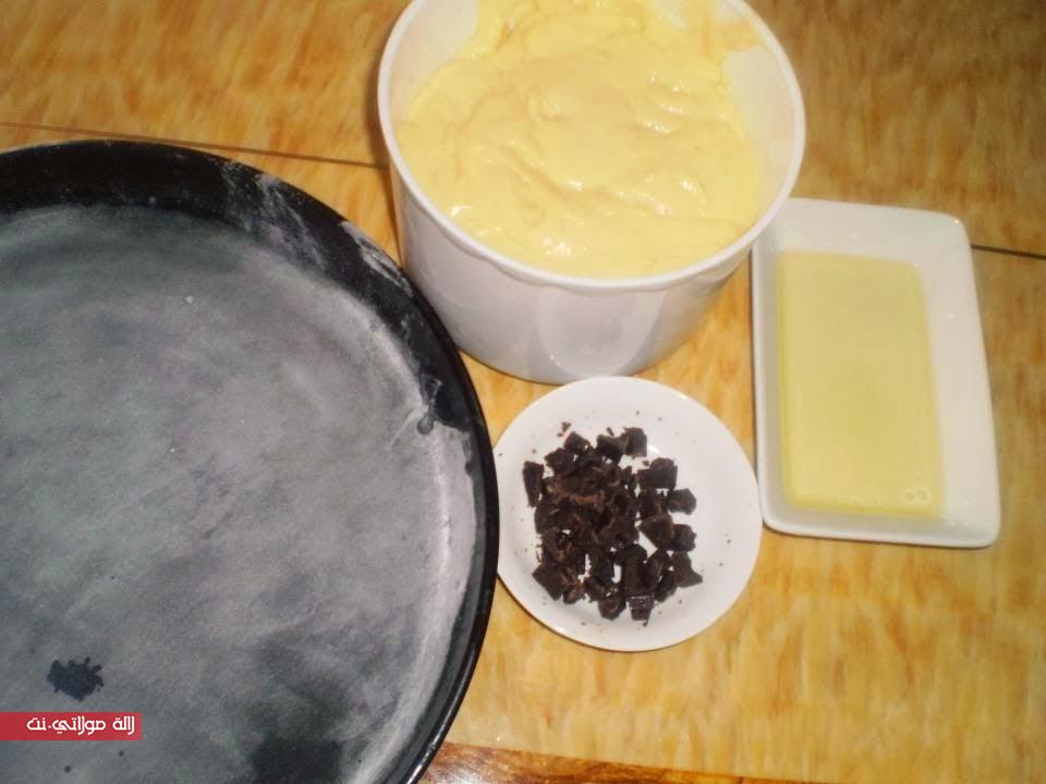 كيكة الشهدة بالشكلاط 