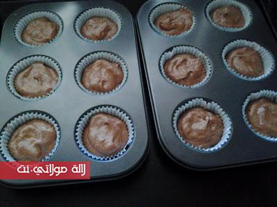 كيكات بالكاكاو صغار