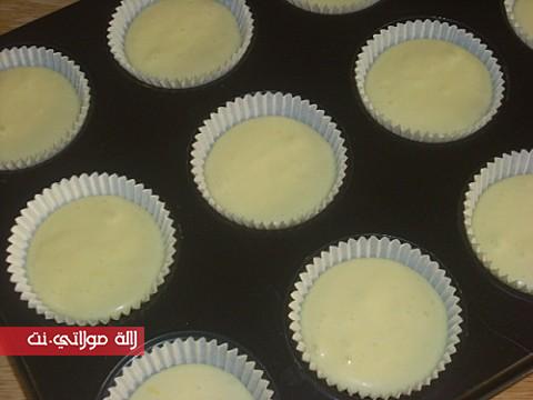 ميني كب كيك بالمربى