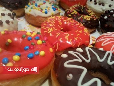طريقة سهلة لتحضير الدونات  بالصور