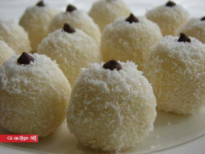 حلوة بالكوك سهلة التحضير وكتجي لذيذة بالصور