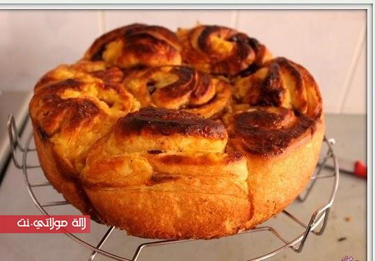 بريوش باللبن و الشكلاط كيجي هشيش ورائع بالصور