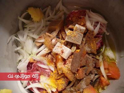 طريقة تحضير كسكس بالتفاية رائع بالصور