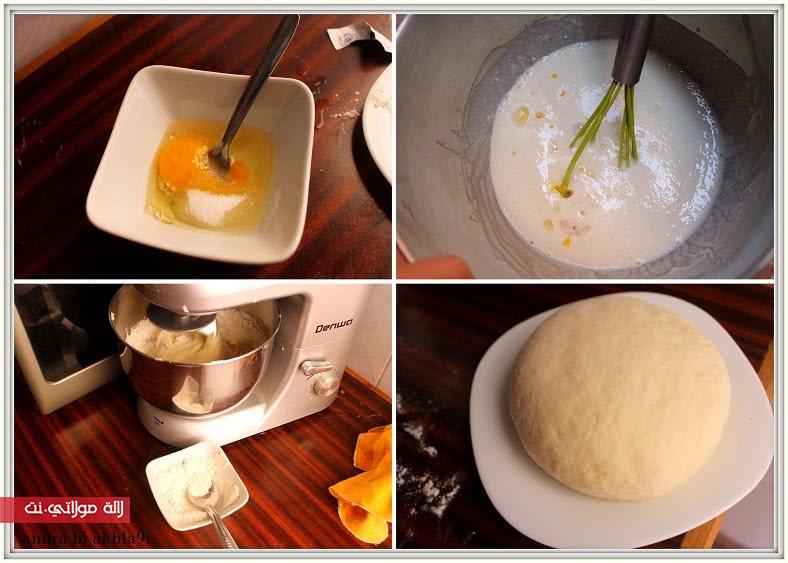 بريوش باللبن و الشكلاط كيجي هشيش ورائع بالصور