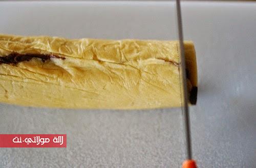   طريقة تحضير صابلي رولي بالكاكاو رائع بالصور