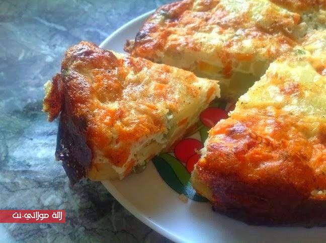  كراتان بالخضر كتجي رائعة و لذيذة