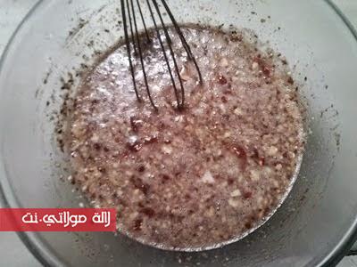 كيكة باللوز و الزبيب صحية ورائعة بالصور