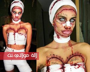 Sara Sampaio متنكّرة كالمومياء