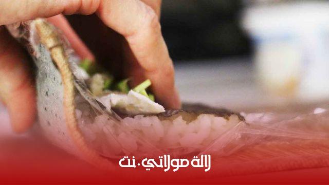 طريقة لف السوشي طريقة لف السوشي