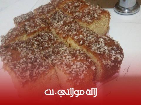 بسبوسة الخبز اليابس recipe step 1 photo